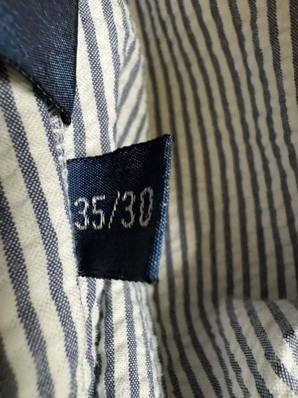 Polo Ralph Lauren Andrew Men’s Striped Pleated Cotton Pants 35 W